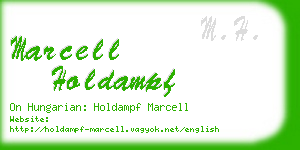 marcell holdampf business card